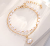 B983 - Elegant Simple Pearl Bracelet