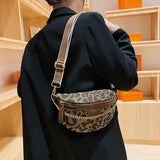 CL1730 - Leopard Print Women's Chest Bag