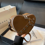 CL1282 - Vintage Heart Bucket Bag