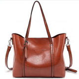 CL1236 - Waxed Leather Premium Handbag