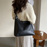 CL1395 - Simple Black Fashion Bag