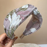 HA245 - Printed Mosaic Fabric Headband