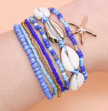 B915 - Bohemian beach style bracelet set