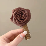HA234 - Rose Flower Elastic Hair Rope