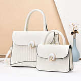 H1930 - Elegant Fashion 2pc Handbag Set