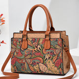 H1826 - Vintage Retro Top Handle Satchel Bag