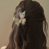HA224 - Tulle butterfly Hairpin 1 piece
