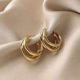 XE022 - Beautiful Layer Hook Korean earring