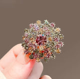 XSB202 - Vintage Floral Saree Brooch
