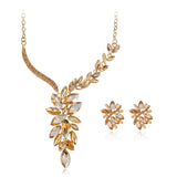 SET639 - Golden Yellow Necklace Set