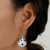 E1570 - Fashion Dice Pendant Earrings