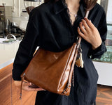 CL1573 - Korean Oil Wax Fashion Handbag
