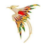 XSB132 - Phoenix Corsage Korean Brooch