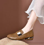 SH396 - British Soft Leather Women's Loafers