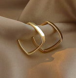 XE081 - Retro Rectangular Earrings