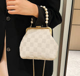 CL1109 - White Pearl Handbag