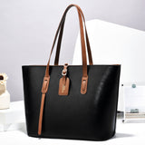 H1853 - Korean Fashion Tote Large Handbag