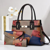 H1952 - Fashion Graffiti Three-Piece Handbag Set