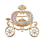 SB367 - Cinderella Cool Pumpkin Car Brooch