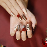 NA065 - Christmas Themed Press On Nails