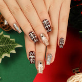 NA051 - Christmas Themed Press On Nails