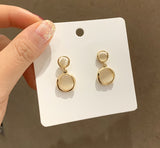 E1434 - Korean Opal Earrings