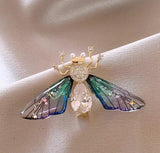XSB107 - Dragonfly Saree Brooch