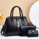 H1834 - 3pcs/set Top Handle Satchel Bag