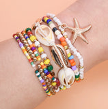 B914 - Bohemian beach style bracelet set