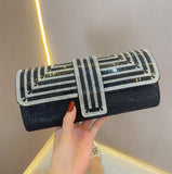 CL1242 - Glitter Evening Dress Wedding Clutch