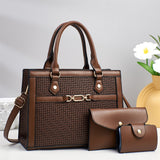 H1913 - Elegant 3pc Fashion Shoulder Bag