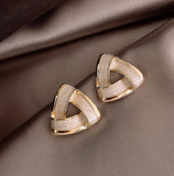 XE082 - Classic Triangular Earrings