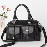 H1916 - Retro Duffle Fashion Handbag