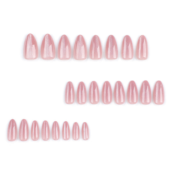 all the little royals: inner cateye glam Images High... NA026 - Nude Pink Cat Eye Glam Nails โ Mirror Mirror